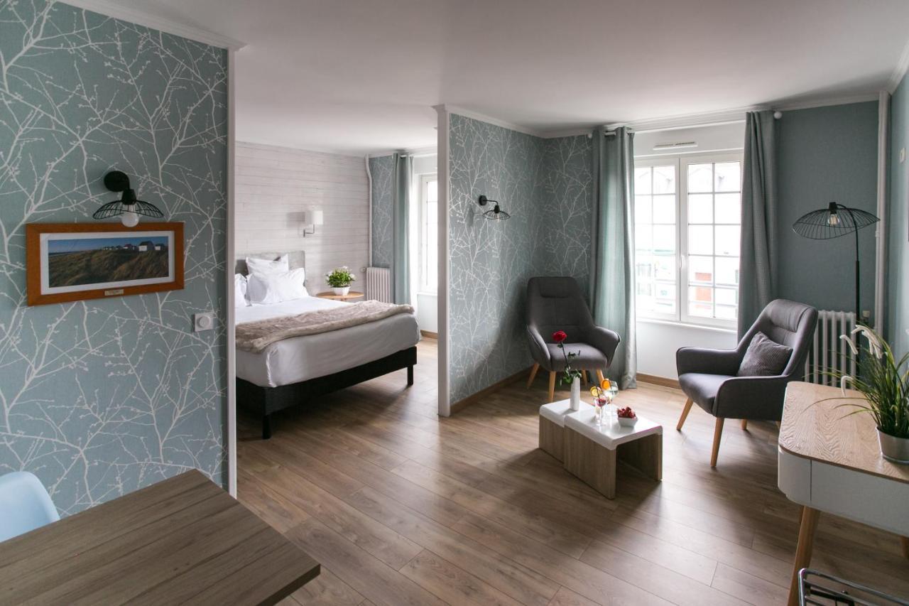 Le Cotentin Appart'Hotels & Restaurant Le Cot' 波尔巴伊 外观 照片